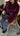 Fourrure KENDALL bordeaux - LYBRA COLLECTION