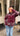 gilet bandana bordeaux zips
