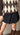 Jupe short HONEY noire - LYBRA COLLECTION