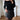 Jupe short STELLA Noire - LYBRA COLLECTION