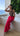 Pantalon BEE Rouge 🇮🇹 - LYBRA COLLECTION