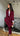 Pantalon Tailleur BURGUNDY - LYBRA COLLECTION