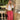 pantalon vichy rouge coton 