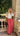 pantalon vichy rouge coton 