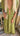 robe femme été en gaze verte 