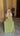 robe femme été en gaze verte olive