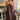 robe longue à perles bellami marron