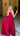robe longue perles bordeaux 