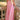 robe longue perles rose