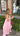 robe longue perles rose summer