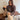 tshirt manche longue Hubert marron