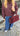 zoom veste à carreaux femme LAME bordeaux